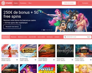 Revue et Avis Stakes Casino en ligne